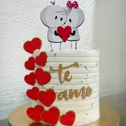 تاپر و ابزار تزیین کیک بهگز مدل لاو