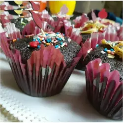 کپسول کاپ کیک بهگز مدل فانتزی مجموعه 60 عدد