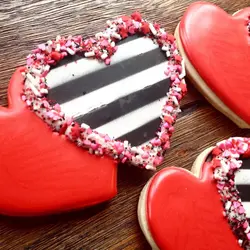 کاتر شیرینی پزی بهگز مدل قلب فانتزی