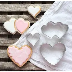 کاتر شیرینی پزی بهگز مدل قلب فانتزی