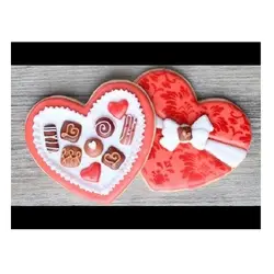 کاتر شیرینی پزی بهگز مدل قلب فانتزی