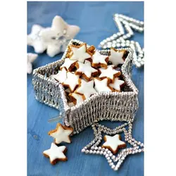 کاتر شیرینی پزی مدل ستاره مجموعه 6 عددی