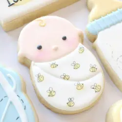 کاتر شیرینی پزی بهگز مدل نوزاد و لباس