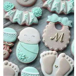 کاتر شیرینی پزی بهگز مدل نوزاد و لباس