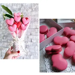 کاتر و قالب شیرینی پزی بهگز مدل قلب نوک تیز مجموعه 4 عددی