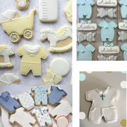 کاتر شیرینی پزی و کوکی بهگز مدل حاشیه و رامپر مجموعه 2 عددی