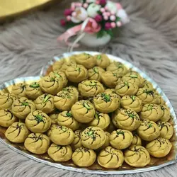 کاتر و مهر شیرینی پزی بهگز مدل نان نخودچی کد 152