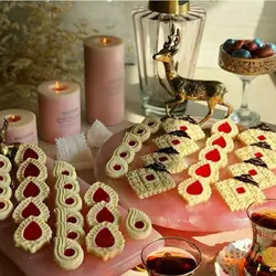 مهر و کاتر شیرینی پزی بهگز مدل کتیبه مجموعه 2 عددی