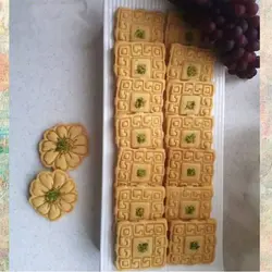 مهر و کاتر شیرینی پزی بهگز مدل کتیبه مجموعه 2 عددی