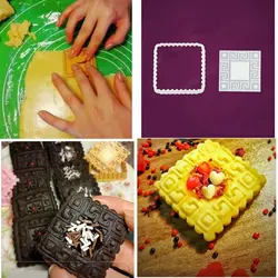 مهر و کاتر شیرینی پزی بهگز مدل کتیبه مجموعه 2 عددی