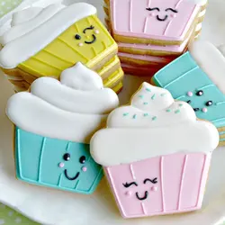 کاتر شیرینی پزی و کوکی بهگز مدل کیک بستنی مجموعه 2 عددی