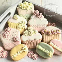 کاتر شیرینی پزی و کوکی بهگز مدل کیک بستنی مجموعه 2 عددی