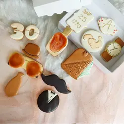 کاتر شیرینی پزی بهگز مدل سبیل مجموعه 3 عددی