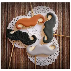 کاتر شیرینی پزی بهگز مدل سبیل مجموعه 3 عددی