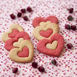 کاتر و قالب شیرینی پزی بهگز مدل قلب مجموعه 7 عددی