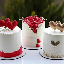 کاتر و قالب شیرینی پزی بهگز مدل قلب مجموعه 7 عددی