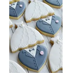 کاتر و قالب شیرینی پزی بهگز مدل قلب مجموعه 7 عددی