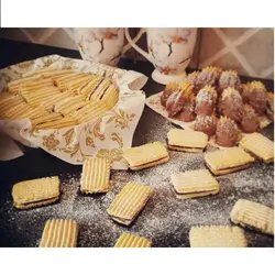 ست کاتر و مهر شیرینی پزی و بیسکویت بهگز مدل نان چرخی