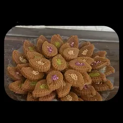 مهر و کاتر شیرینی پزی بهگز مدل بته جقه مجموعه 2 عددی