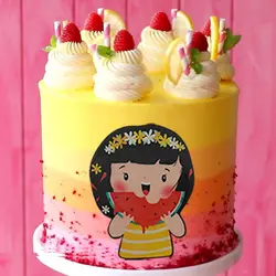 ابزار و تاپر تزیین کیک بهگز مدل یلدا