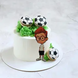 تاپر و ابزار تزیین کیک بهگز مدل ستاره فوتبال