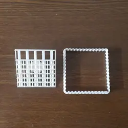 کاتر شیرینی پزی و پانچ بهگز طرح تقویم عددی مجموعه 2 عددی