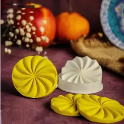 کاتر شیرینی پزی بهگز طرح شیرینی فرفره ای مجموعه 2 عددی