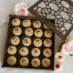 کاتر شیرینی پزی بهگز طرح شیرینی فرفره ای مجموعه 2 عددی