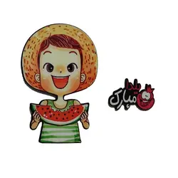 تاپر تزیین کیک به گز مدل یلدایی