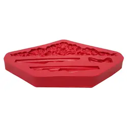 مولد و قالب فوندانت سورنا طرح حاشیه گل و پاپیون کد 905