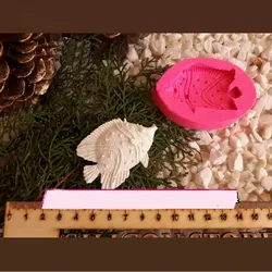 مولد و قالب فوندانت بهگز مدل ماهی آکواریوم مجموعه 2 عددی کد 1182