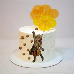 تاپر تزیین کیک به گز مدل پاییزان