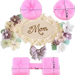 ست کاتر وینر و قالب سیلیکونی بهگز مدل شکوفه چهار پر مجموعه 2 عددی