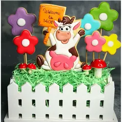 کاتر شیرینی پزی بهگز مدل Flowers مجموعه 6 عددی