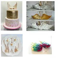 مولد و قالب فوندانت بهگز مدل بال بزرگ