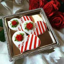 کاتر شیرینی پزی بهگز مدل Hearts مجموعه 7 عددی