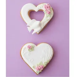 کاتر شیرینی پزی بهگز مدل Hearts مجموعه 7 عددی