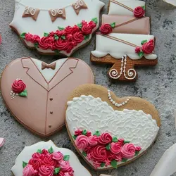 کاتر شیرینی پزی بهگز مدل Hearts مجموعه 7 عددی