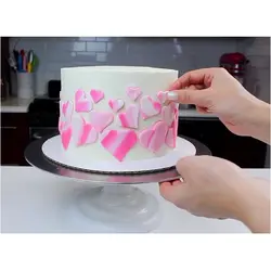 کاتر شیرینی پزی بهگز مدل Hearts مجموعه 7 عددی