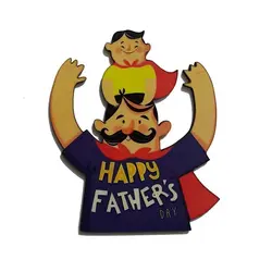 تاپر تزیین کیک بهگز مدل پدر پهلوان