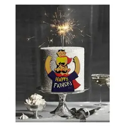 تاپر تزیین کیک بهگز مدل پدر پهلوان