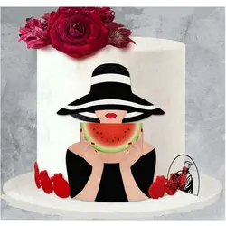 تاپر تزیین کیک بهگز مدل یلدا