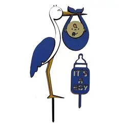 تاپر تزیین کیک بهگز مدل تعیین جنسیت مجموعه ۲ عددی