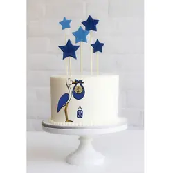 تاپر تزیین کیک بهگز مدل تعیین جنسیت مجموعه ۲ عددی