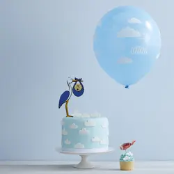 تاپر تزیین کیک بهگز مدل تعیین جنسیت مجموعه ۲ عددی