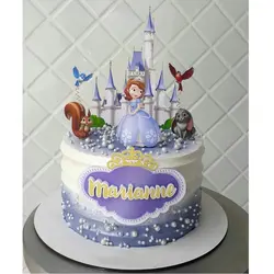 تاپر تزیین کیک بهگز مدل پرنسس سوفیا مجموعه 5 عددی