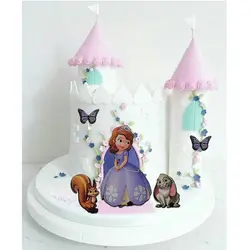 تاپر تزیین کیک بهگز مدل پرنسس سوفیا مجموعه 5 عددی