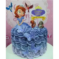 تاپر تزیین کیک بهگز مدل پرنسس سوفیا مجموعه 5 عددی