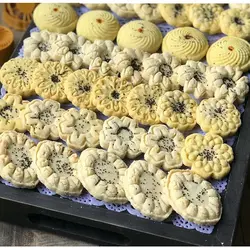 قالب شیرینی بهگز مدل سنتی مجموعه 2 عددی کد 220