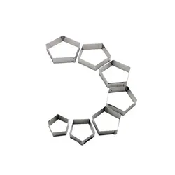 کاتر شیرینی پزی بهگز طرح هندسی مجموعه 7 عددی